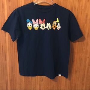 Disney Girls T Shirt, Dark Blue, Size XL